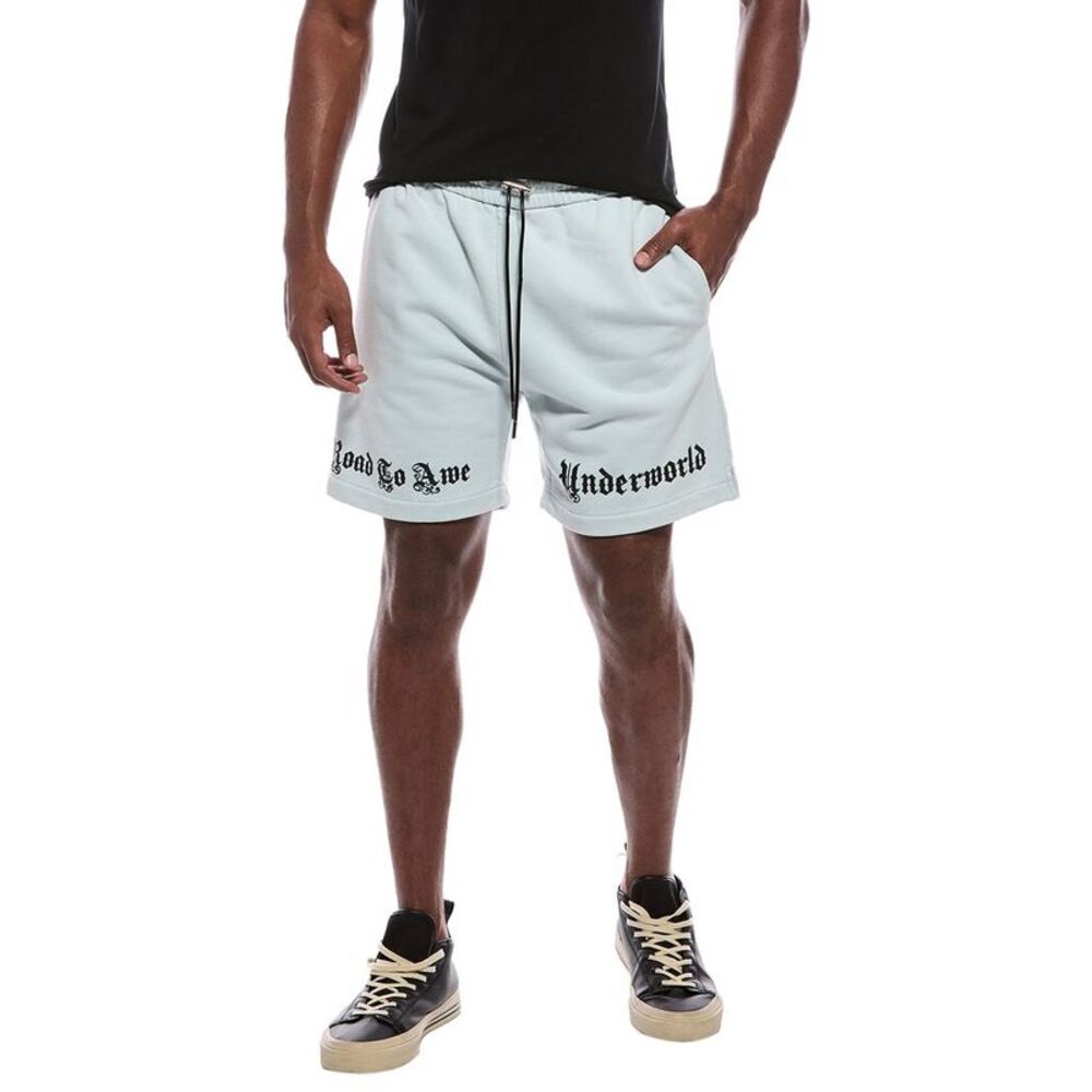 Rta Mens  Clyde Sweat Short, Blue